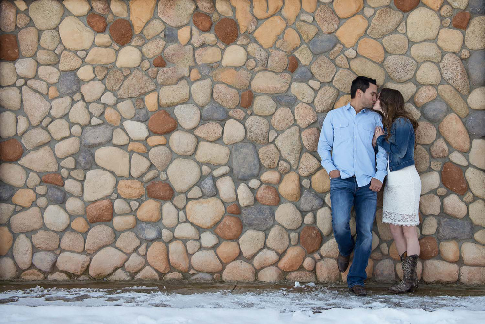 stone wall engagement photos