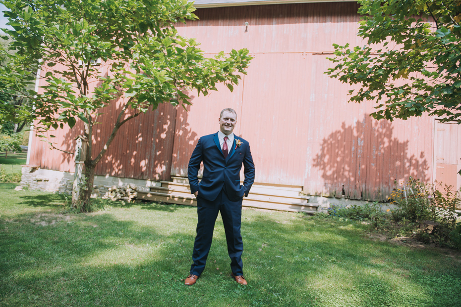 groom first look